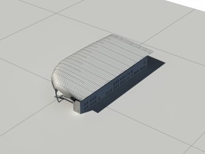 city - multi-storey commercial office building 33 Model 3D
