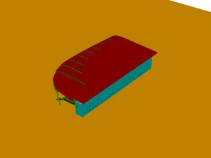 city - multi-storey commercial office building 33 3D Model