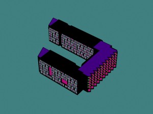 city - multi-storey commercial office building 34 3D Model