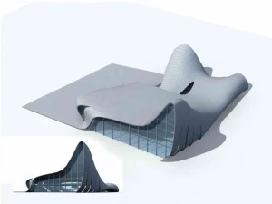 citt&agrave; - edificio per uffici commerciali a pi&ugrave; piani 41 Modello 3D