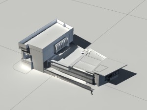 city - multi-storey commercial office building 43 3D Model