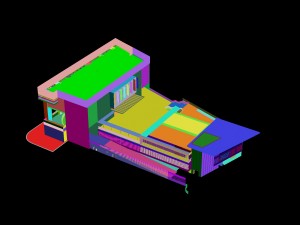 city - multi-storey commercial office building 43 3D Model