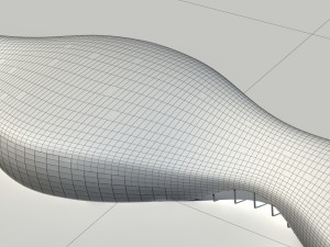 city - multi-storey commercial office building 44 Modelo 3D