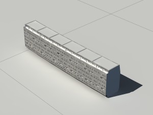 city - multi-storey commercial office building 45 Model 3D