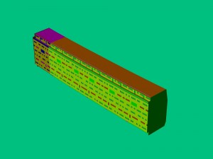 city - multi-storey commercial office building 45 Model 3D