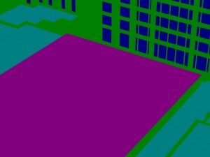 city - multi-storey commercial office building 55 3D Model
