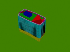 city - multi-storey commercial office building 58 3D Model