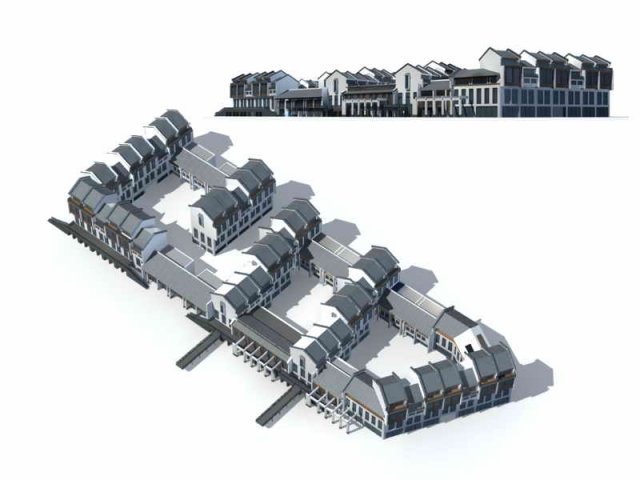 city - multi-storey commercial office building 63 Modelo 3D .c4d .max .obj .3ds .fbx .stl .blend 