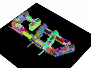 city - multi-storey commercial office building 63 Modelo 3D