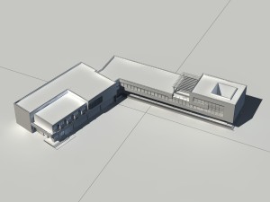 city - multi-storey commercial office building 69 3D Model