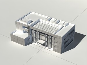 city - multi-storey commercial office building 71 3D 模型