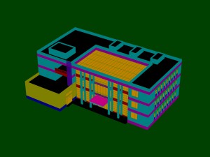 city - multi-storey commercial office building 71 3D 模型