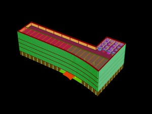 city - multi-storey commercial office building 80 3D 模型