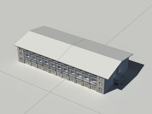 city - multi-storey commercial office building 88 Modelo 3D