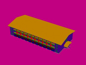 city - multi-storey commercial office building 88 Modelo 3D