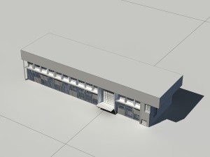 city - multi-storey commercial office building 99 3Dモデル
