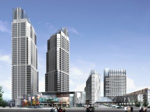 city building - a multi-storey commercial office 108 3D Model