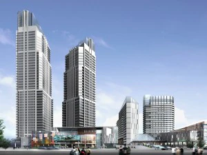 edificio cittadino - un ufficio commerciale a pi&ugrave; piani 108 Modello 3D