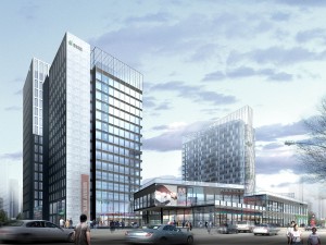 city building - multi - storey commercial office 114 3D Model