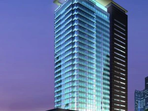 edificio cittadino - ufficio commerciale multipiano 115 Modello 3D