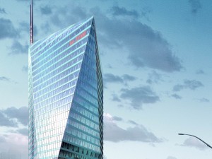 city building - multi-storey commercial office 117 3D Модель