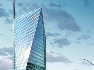 immeuble de ville - bureau commercial &agrave; plusieurs &eacute;tages 117 Modèle 3D