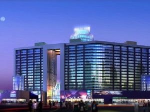 city building - multi-storey commercial office 120 3D Model