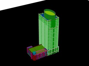 city building - multi-storey commercial 121 3D मॉडल