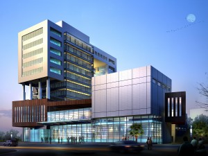 city building - multi-storey commercial office 125 3D Model