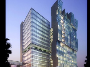 city - multi-storey commercial office building 112 3D Model
