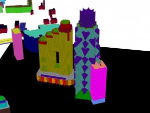 city - multi-storey commercial office building 113 3D Model