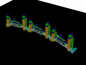 city - multi-storey commercial office building 131 Modèle 3D