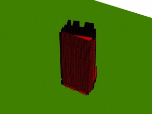 city - multi-storey commercial office building 134 3D Model