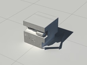 city - multi-storey commercial office building 148 3D 모델
