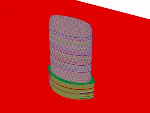 city - multi-storey commercial office building 168 Modèle 3D