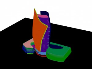 city - multi-storey commercial office building 170 3D Model
