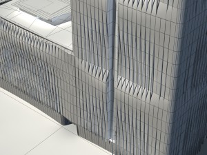 city - multi-storey commercial office building 175 3Dモデル