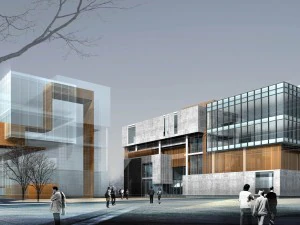 city - multi-storey commercial office building 221 3D Model