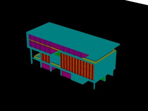 city - multi-storey commercial office building 221 3D मॉडल
