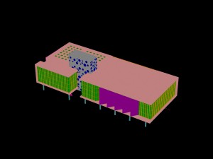 city building - multi-storey commercial office 236 3Dモデル