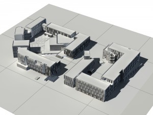 urban construction - multi-storey commercial office 237 3D Model