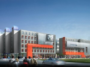 urban construction - multi-storey building commercial office building 241 Modelo 3D