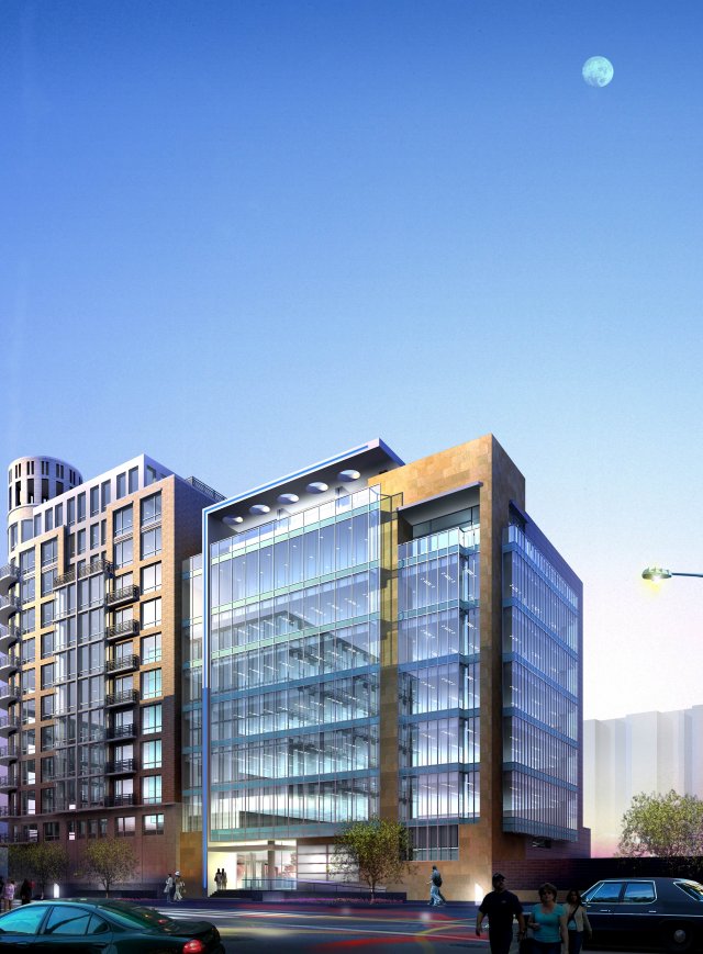 city building - multi-storey commercial office 245 3D 模型 .c4d .max .obj .3ds .fbx .stl .blend 