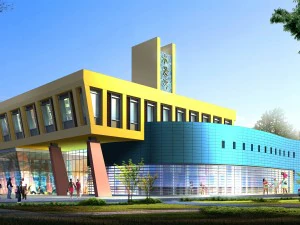 città - edificio per uffici commerciali multipiano 223 Modello 3D