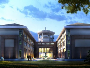 city - multi-storey commercial office building 224 3D Модель