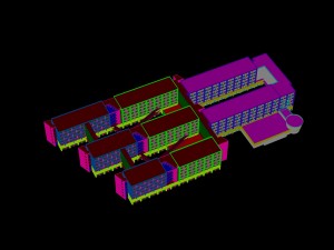 city - multi-storey commercial office building 226 3D Model