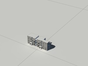 city - multi-storey commercial office building 228 3Dモデル