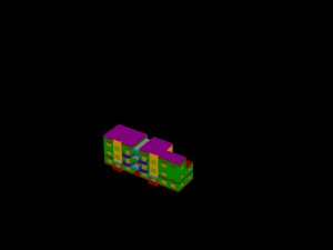 city - multi-storey commercial office building 228 3Dモデル