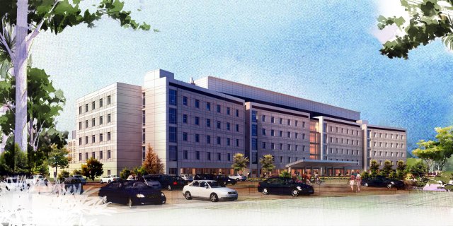 city - multi-storey commercial office building 232 Modelo 3D .c4d .max .obj .3ds .fbx .stl .blend 