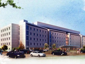 शहर - बहुमंजिला वाणिज्यिक कार्यालय भवन 232 3D मॉडल